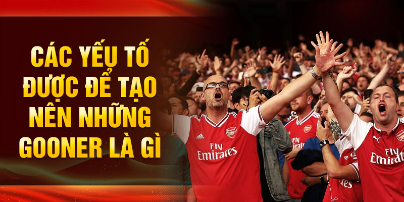 Các yếu tố được để tạo nên những Gooner là gì